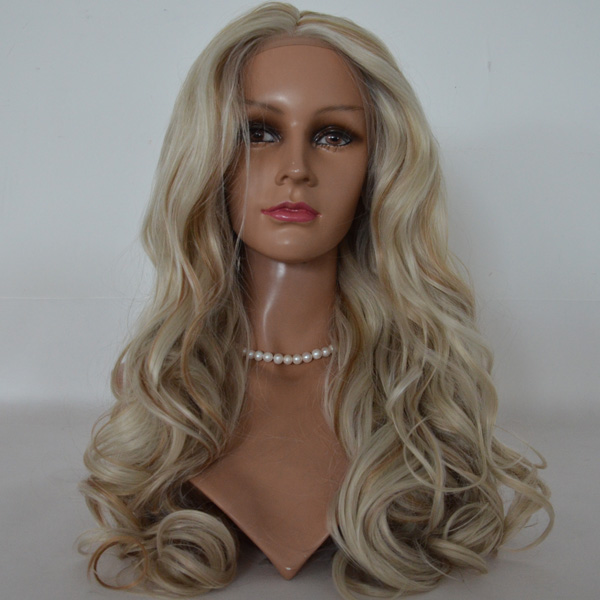 synthetic full lace wigs with baby hair JL10